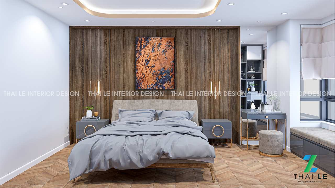 Thiết kế nội thất căn hộ The Peak Midtown Q7 - 115m2